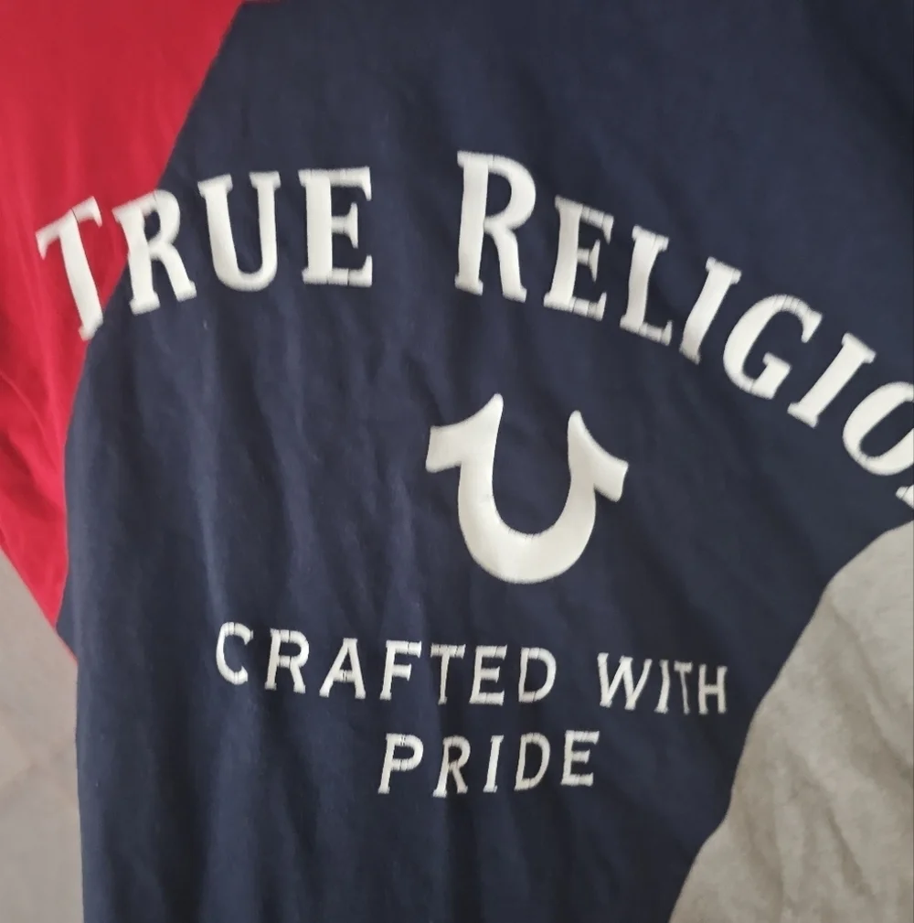 True Religion Long Sleeve Graphic Shirt